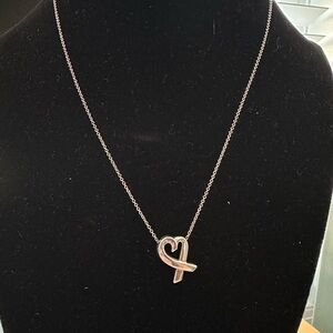 Tiffany & Co Paloma Picasso heart necklace